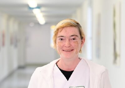 Porträt von Eileen Kaltenbach, Mitarbeiterin im MVZ Klinikum Worms